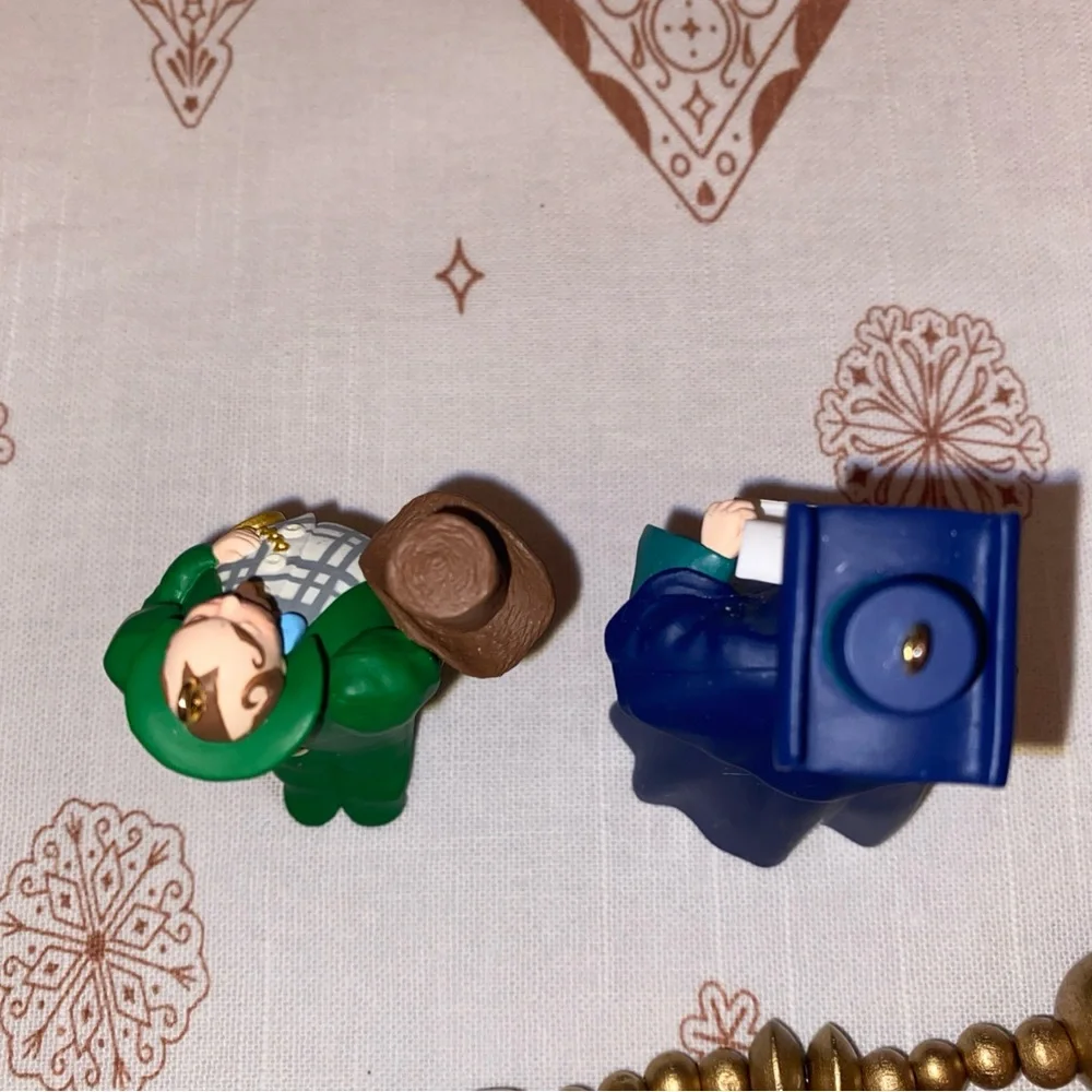 VTG Hallmark Keepsake The Wizard Of Oz Munchkinland Mayor & Coroner Ornament SET